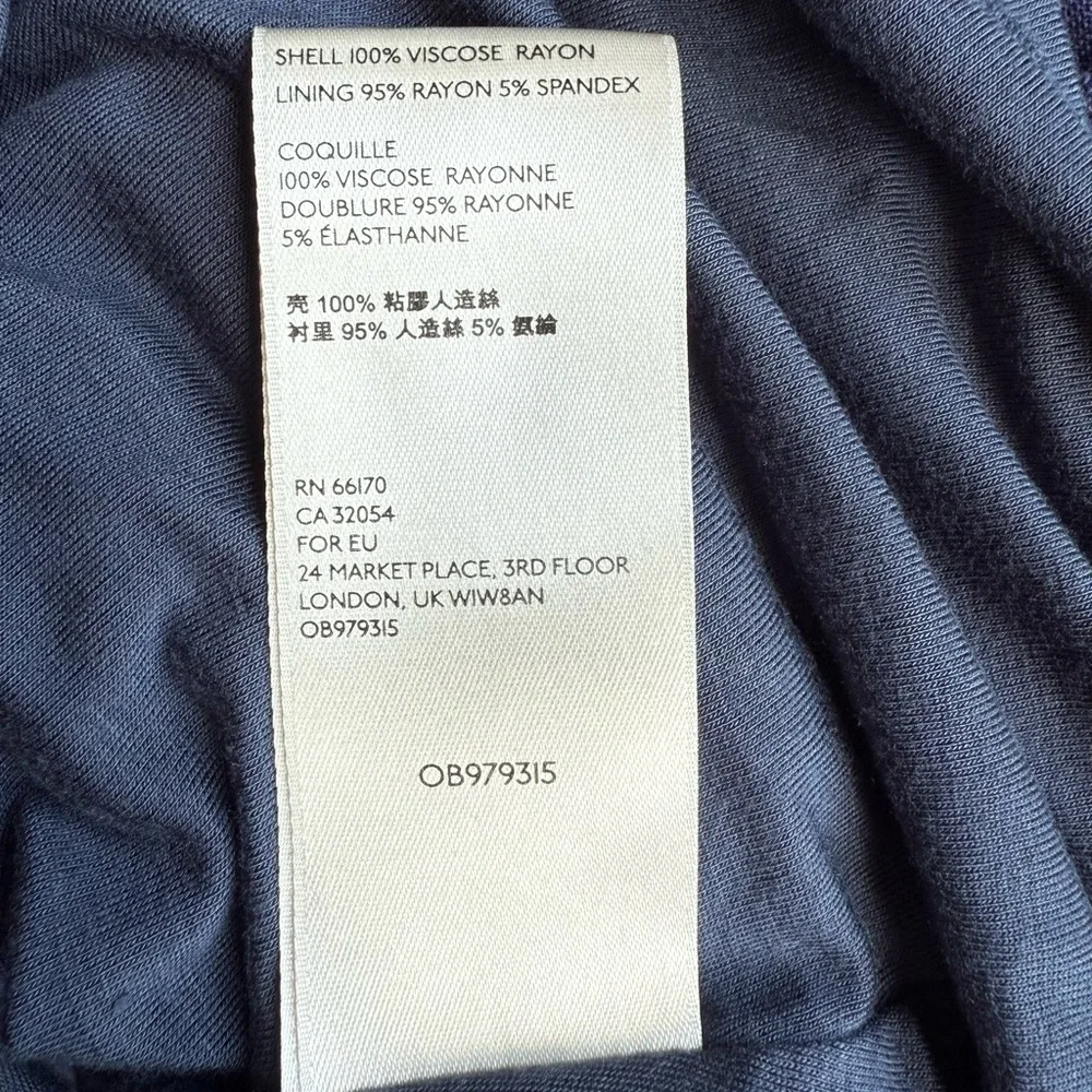 Anthropology Brand Maeve Blue Sleeveless Dress‎